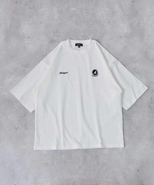 GYDA - mink tokyo カンゴール t KANGOL tシャツ カンゴール/ 刺繍ロゴTシャツ メンズ レディース
