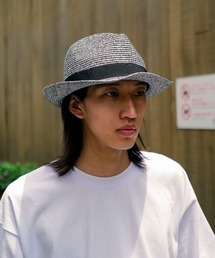 Blue Standard （ブルースタンダード）の「【Blue Standard:ブルースタンダード】【家で洗えて型崩れしない】ウォッシャブルブレードハット 清涼ストローハット風 形状記憶（ハット）」