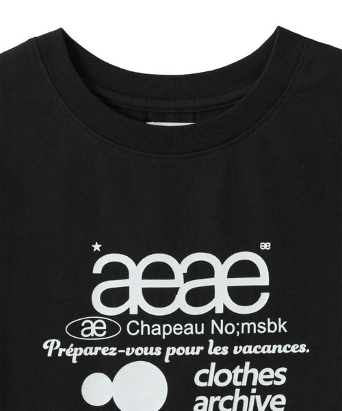 WEB LOGO CROP T-SHIRTS（Tシャツ/カットソー）｜aeae