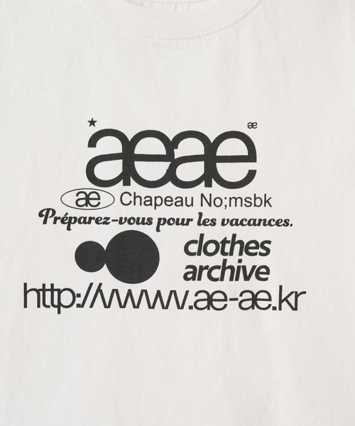 WEB LOGO CROP T-SHIRTS（Tシャツ/カットソー）｜aeae