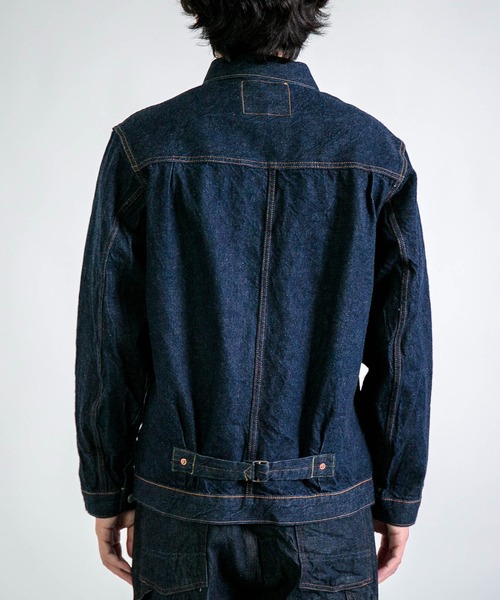 SPELLBOUND（スペルバウンド）の「[ SPELLBOUND / スペルバウンド ] 12oz生機セルヴィッジデニム 1stタイプジャケット（デニムジャケット・メンズ・ワンウォッシュ・4/3/2）」の21枚目の写真