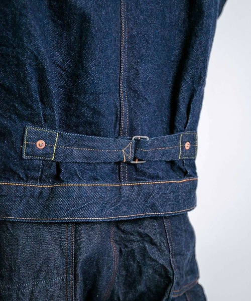 SPELLBOUND（スペルバウンド）の「[ SPELLBOUND / スペルバウンド ] 12oz生機セルヴィッジデニム 1stタイプジャケット（デニムジャケット・メンズ・ワンウォッシュ・4/3/2）」の13枚目の写真