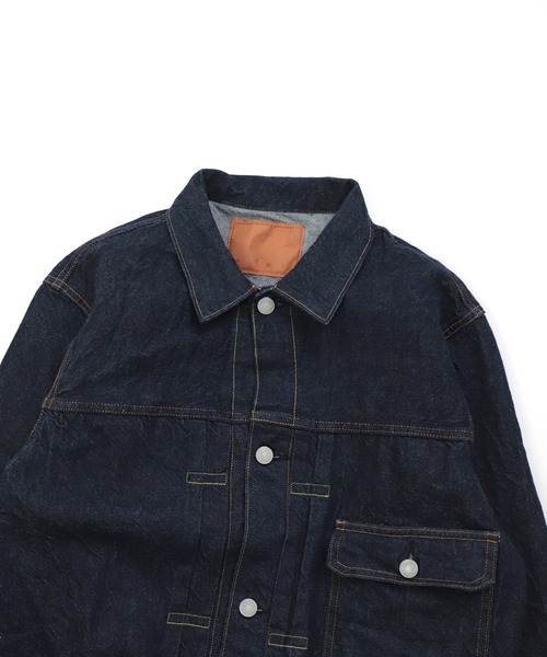 SPELLBOUND（スペルバウンド）の「[ SPELLBOUND / スペルバウンド ] 12oz生機セルヴィッジデニム 1stタイプジャケット（デニムジャケット・メンズ・ワンウォッシュ・4/3/2）」の14枚目の写真