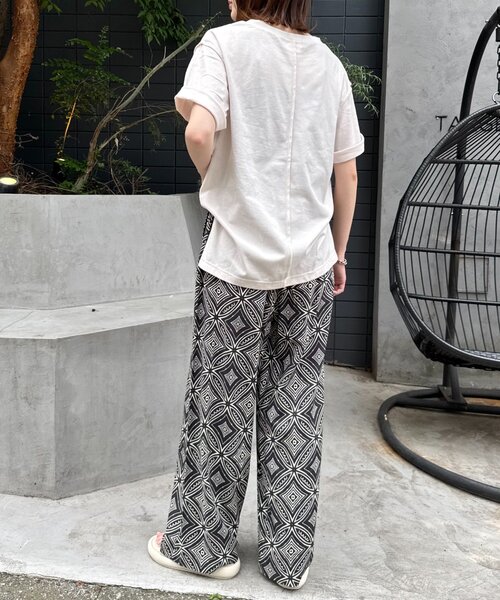 CIAOPANIC TYPY(チャオパニックティピー)の「■バティック柄イージーパンツ(その他パンツ・レディース・ネイビー/レッド/ブラック・MEDIUM/SMALL)」の10枚目の写真