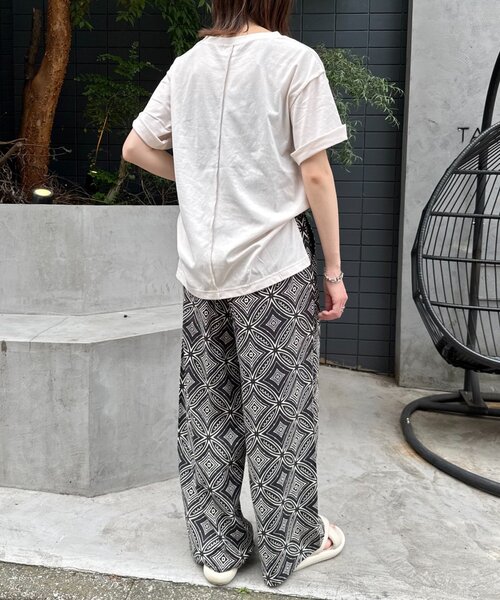 CIAOPANIC TYPY(チャオパニックティピー)の「■バティック柄イージーパンツ(その他パンツ・レディース・ネイビー/レッド/ブラック・MEDIUM/SMALL)」の11枚目の写真