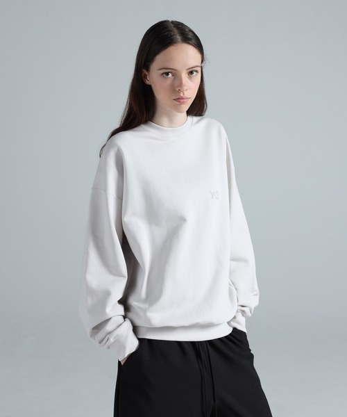 Y-3(ワイスリー)の「Y-3 BRUSHED TERRY CREW SWEAT(スウェット・メンズ・ホワイト系その他・X-SMALL/SMALL/MEDIUM/LARGE/X-LARGE)」の5枚目の写真
