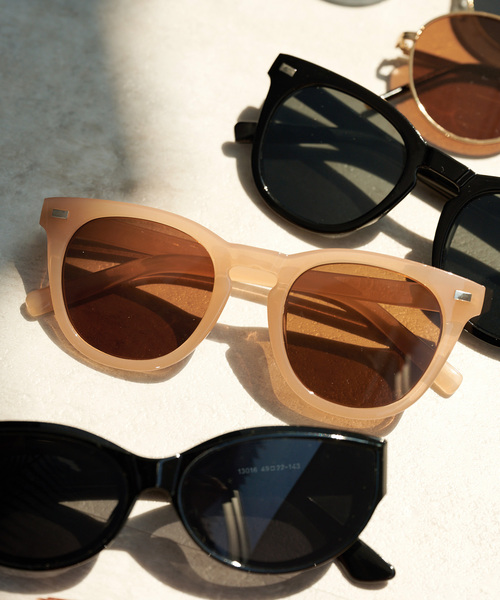 B.C STOCK（ベーセーストック）の「【WEB限定】ウェリントンフレームサングラス（サングラス・レディース・ブラウン/ブラック・FREE）」の20枚目の写真