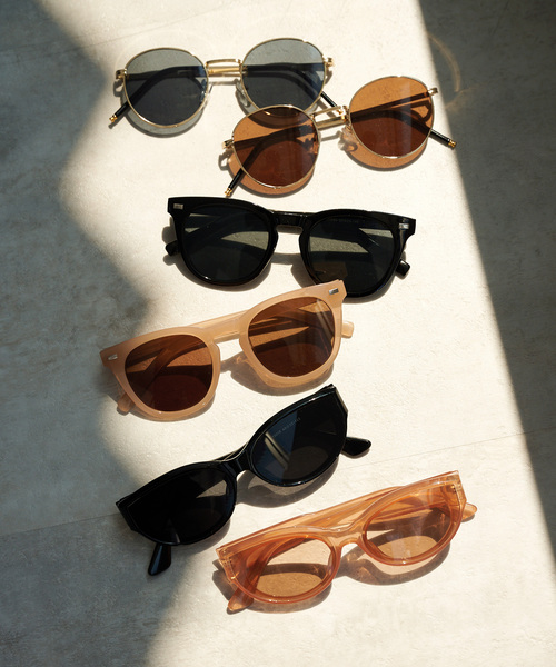 B.C STOCK（ベーセーストック）の「【WEB限定】ウェリントンフレームサングラス（サングラス・レディース・ブラウン/ブラック・FREE）」の19枚目の写真