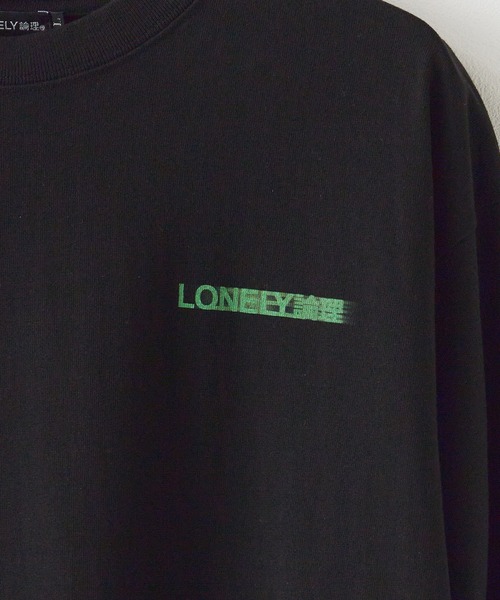 セール】LONELY(論理)/ロンリー MOTION LOGO LONGSLEEVE TEE
