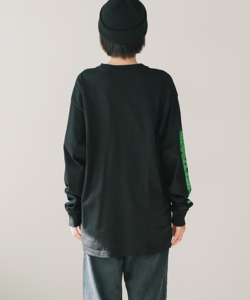 tシャツ LONELY(論理)/ロンリー  MOTION LOGO LONGSLEEVE TEE ロンT レディース セール】LONELY(論理)/ロンリー MOTION LOGO LONGSLEEVE TEE