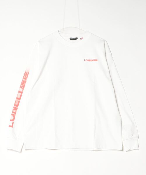 tシャツ LONELY(論理)/ロンリー  MOTION LOGO LONGSLEEVE TEE ロンT レディース セール】LONELY(論理)/ロンリー MOTION LOGO LONGSLEEVE TEE