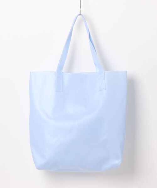 ABBEY MARKET(アビーマーケット)の「スケルトントートバッグ 大容量 コットン×PVC【日本製】(トートバッグ・レディース・ブルー/イエロー/ホワイト/ピンク・FREE)」の10枚目の写真