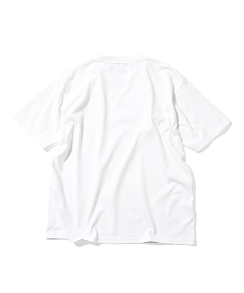 Ally&Dia（アリーアンドダイア）の「AllY&Dia アリーアンドダイア - 半袖Tシャツ【DONUTS S/S TEE AD25SU004】（Tシャツ/カットソー・メンズ・ブラック/ホワイト・LARGE/X-LARGE/MEDIUM）」の3枚目の写真