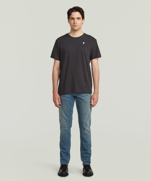 G-STAR(ジースター)の「3301 REGULAR TAPERED JEANS/ヴィンテージライクレギュラーテーパードジーンズ(デニムパンツ・メンズ・インディゴブルー・28/30/29/30/30/30/32/30/31/30/33/30/32/32/33/32/34/32/29/32/30/32/31/32/36/32)」の3枚目の写真