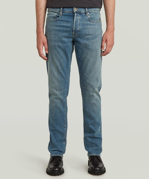 G-STAR(ジースター)の「3301 REGULAR TAPERED JEANS/ヴィンテージライクレギュラーテーパードジーンズ(デニムパンツ・メンズ・インディゴブルー・28/30/29/30/30/30/32/30/31/30/33/30/32/32/33/32/34/32/29/32/30/32/31/32/36/32)」の7枚目の写真