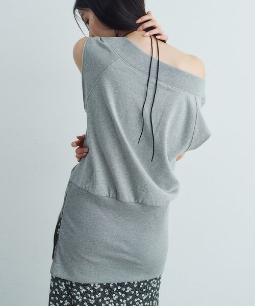 セール】off－shoulder sleeveless tops（Tシャツ/カットソー