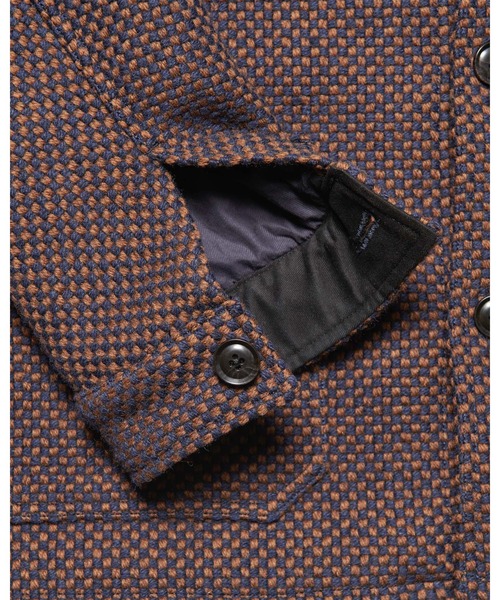 SOPHNET.(ソフネット)の「LEATHER COLLAR COVERALL / Kvadrat Sisu(カバーオール・メンズ・ネイビー/ブラック・5/1/2/4/3)」の13枚目の写真