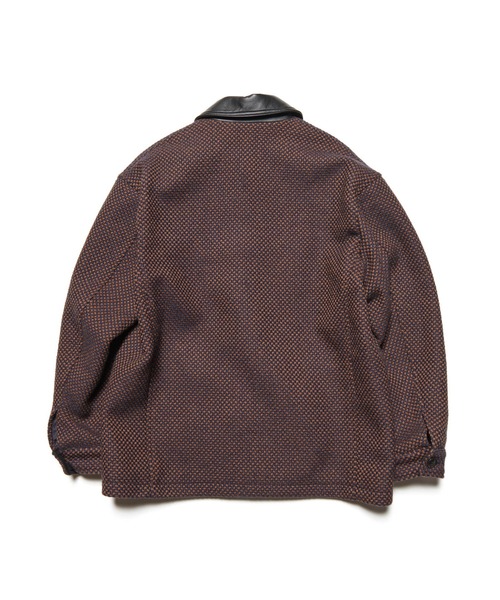 LEATHER COLLAR COVERALL / Kvadrat Sisu（カバーオール）｜SOPHNET