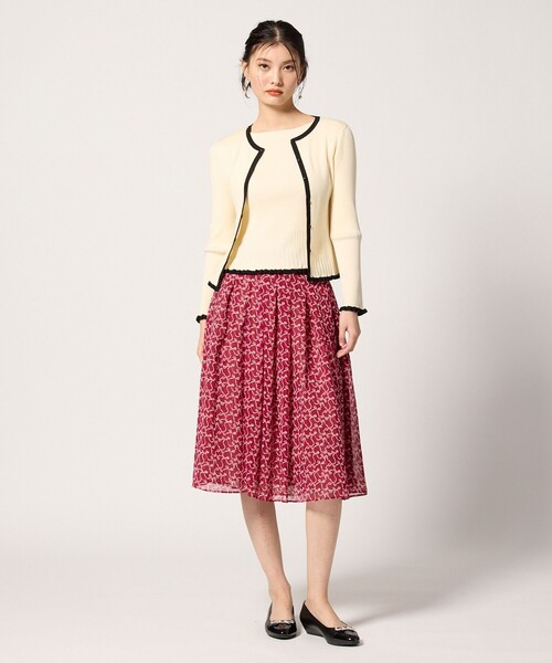 TOCCA 2024 美品 RIBBON MEADOW リボン　メドウ スカート セール】RIBBON AND RIBBON スカート（スカート）｜TOCCA（トッカ）の