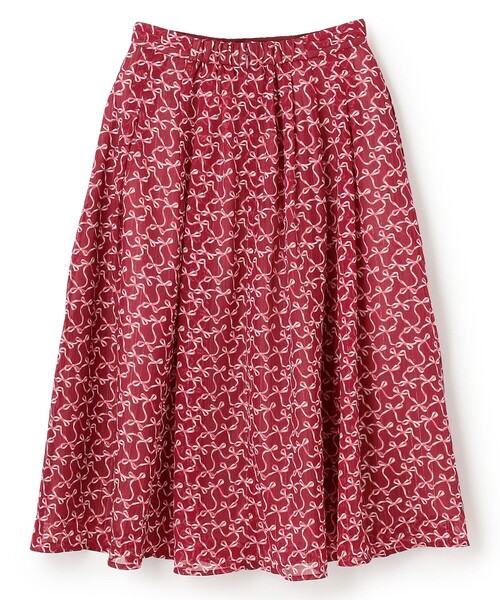 TOCCA（トッカ）の「RIBBON AND RIBBON スカート（スカート・レディース・ワイン系5/ブラック系5・0/4）」の16枚目の写真