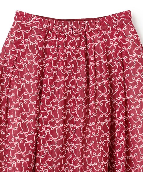 TOCCA（トッカ）の「RIBBON AND RIBBON スカート（スカート・レディース・ワイン系5/ブラック系5・0/4）」の18枚目の写真