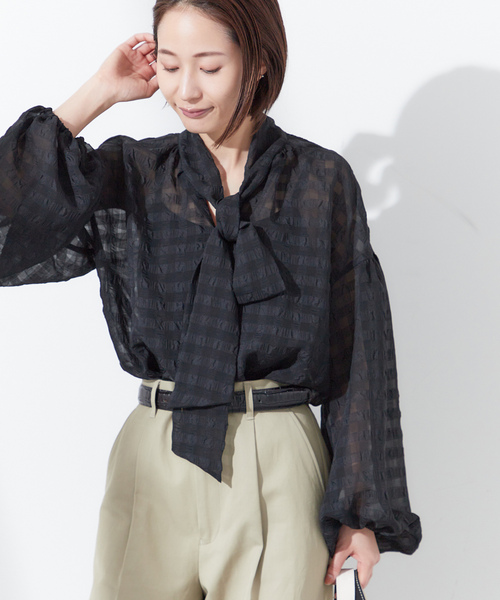 【JOURNAL STANDARD L'ESSAGE】長袖シャツ　ブラウス セール/ブランド古着】長袖ブラウス（シャツ/ブラウス