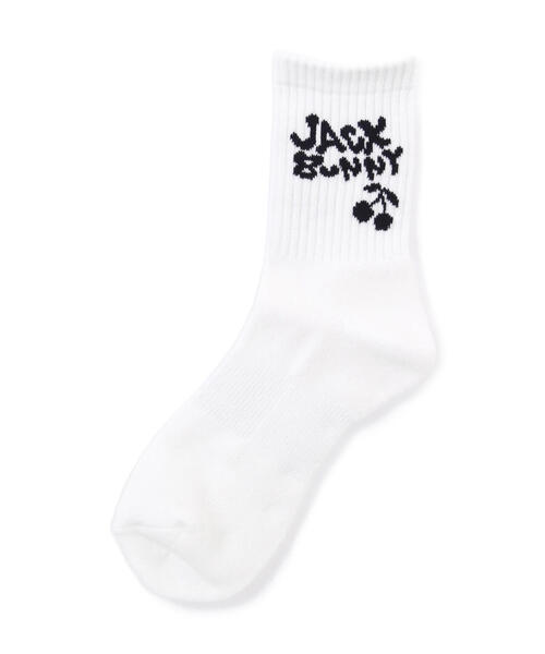 Jack Bunny!!（ジャックバニー）の「【Jack Bunny!!】ショートソックス (LADIES)（ソックス/靴下・レディース・ネイビー/ブルー/ホワイト・FREE）」の2枚目の写真