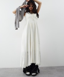 HANNE（アン）の「エンブロイダリーコットンキャミワンピース（ワンピース）」