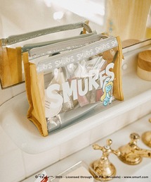 studio CLIP（スタディオクリップ）の「PVCポーチ[スマーフコラボ]（ポーチ）」