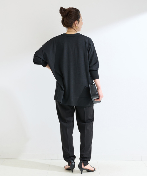 B.C STOCK（ベーセーストック）の「手洗い可 / 2WAYニットカーディガン（カーディガン/ボレロ・レディース・ベージュ/ブラック/レッド・FREE）」の10枚目の写真