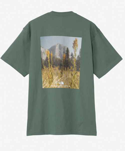 THE NORTH FACE(ザノースフェイス)の「THE NORTH FACE Short-Sleeve FDPixelPlantCottonTee(Tシャツ/カットソー・メンズ・グリーン/ホワイト/ブラック・MEDIUM/LARGE)」の5枚目の写真