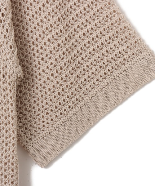 atmos(アトモス)の「atmos S/S Gradient Knit Shirt / アトモス エスエス グレーディアント ニットシャツ(ニット/セーター・メンズ・ブラック/ベージュ/オレンジ・M/L/XL)」の9枚目の写真