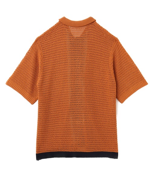 atmos(アトモス)の「atmos S/S Gradient Knit Shirt / アトモス エスエス グレーディアント ニットシャツ(ニット/セーター・メンズ・ブラック/ベージュ/オレンジ・M/L/XL)」の19枚目の写真