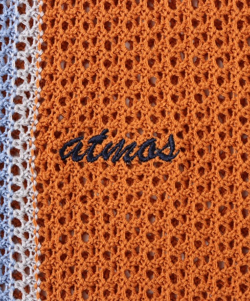 atmos(アトモス)の「atmos S/S Gradient Knit Shirt / アトモス エスエス グレーディアント ニットシャツ(ニット/セーター・メンズ・ブラック/ベージュ/オレンジ・M/L/XL)」の4枚目の写真