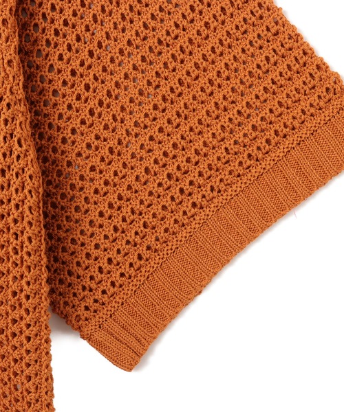 atmos(アトモス)の「atmos S/S Gradient Knit Shirt / アトモス エスエス グレーディアント ニットシャツ(ニット/セーター・メンズ・ブラック/ベージュ/オレンジ・M/L/XL)」の21枚目の写真