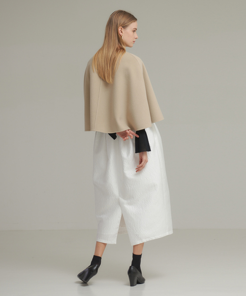 DESIGNWORKS(デザインワークス)の「フクレ無地JQワンピース(ワンピース・レディース・ホワイト/ブルー・38)」の14枚目の写真