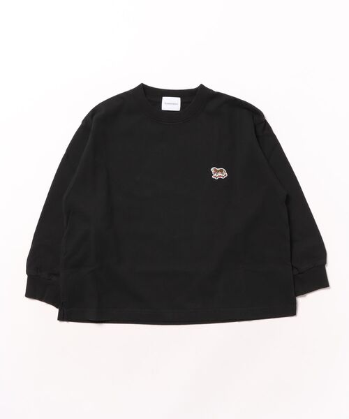 GROOVY COLORS(グルービーカラーズ)の「GRS SKATE DOG Long Sleeve Tee(Tシャツ/カットソー・キッズ・ブラック・115/125/105)」の3枚目の写真