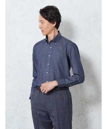 Perfect Suit FActory(パーフェクトスーツファクトリー)の【ノンアイロン】長袖ワイシャツ【アーバン】ブルー(ビジネスシャツ)