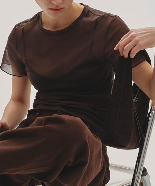 TODAYFUL/トゥデイフル】Soft Mesh T-shirts/ソフトメッシュT