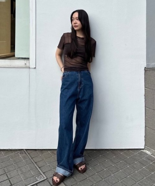 TODAYFUL（トゥデイフル）の「【TODAYFUL/トゥデイフル】Soft Mesh T