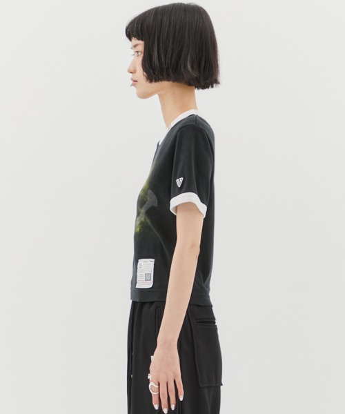 MIHARA YASUHIRO/ミハラヤスヒロ】SMILY FACE PRINTED MINI TEE