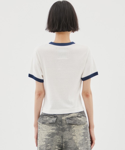 MIHARA YASUHIRO/ミハラヤスヒロ】SMILY FACE PRINTED MINI TEE