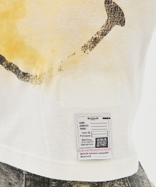 【国内買付】MIHARAYASUHIRO スマイリーフェイス ミニTシャツ MIHARA YASUHIRO/ミハラヤスヒロ】SMILY FACE PRINTED MINI TEE