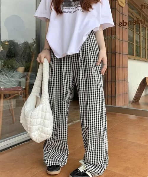 REBALANCE(リバランス)の「チェックパターンパンツ(スラックス・レディース・A/B/C/D・MEDIUM/LARGE)」の20枚目の写真