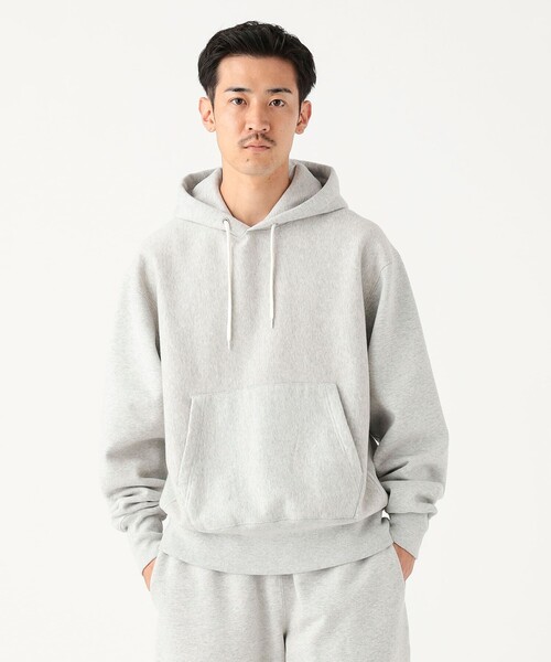 Healthknit（ヘルスニット）の「【別注】Healthknit / ロッカーウィーブ スウェット パーカー（パーカー・メンズ・ブラック/ライトグレー/ネイビー・XL/L/M/S）」の3枚目の写真