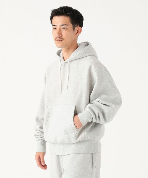 Healthknit（ヘルスニット）の「【別注】Healthknit / ロッカーウィーブ スウェット パーカー（パーカー・メンズ・ブラック/ライトグレー/ネイビー・XL/L/M/S）」の9枚目の写真