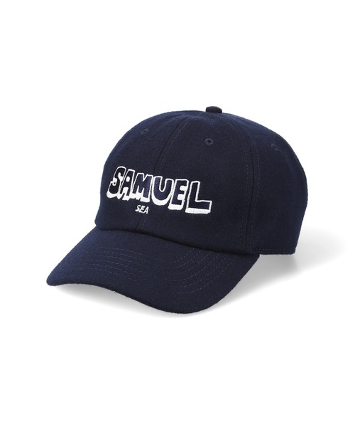 WIND AND SEA(ウィンダンシー)の「SAMUEL x WDS Wool Cap(キャップ・メンズ・ブラウン/ネイビー・F)」の2枚目の写真