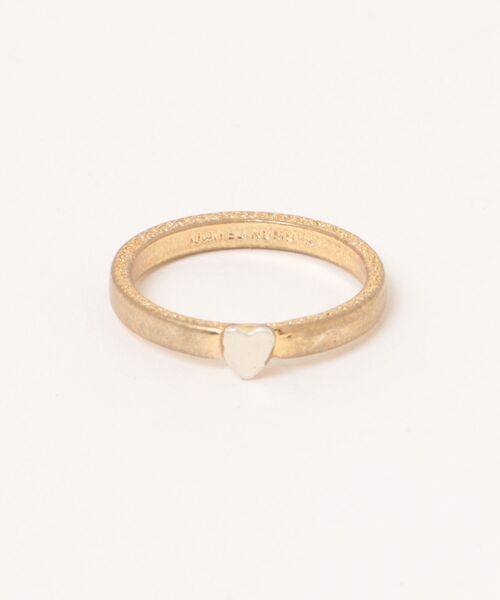 Three Four Time（ｽﾘｰﾌｫｰﾀｲﾑ）の「【LIMITED NUMBER/リミテッドナンバー】メタルハートバイカラーリング＃13（リング・レディース・ゴールド/シルバー・#13）」の4枚目の写真