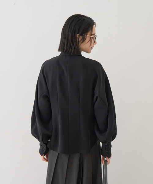 Rouge vif(ルージュヴィフ)の「リボン付きブラウス(シャツ/ブラウス・レディース・ブラック/アイボリー・フリー)」の16枚目の写真