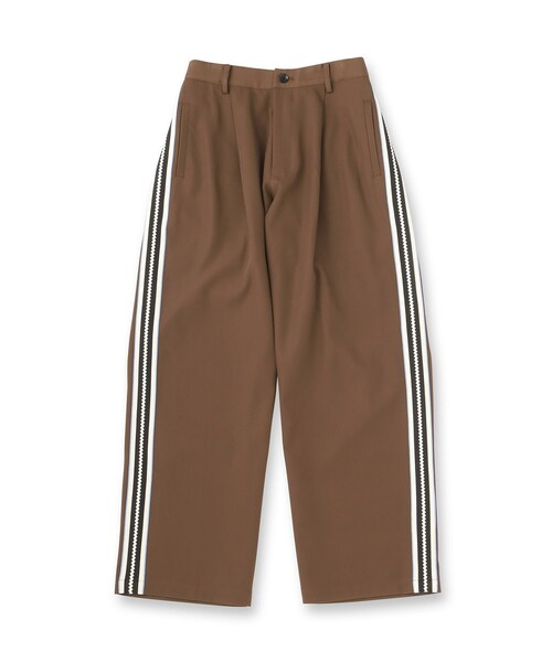 tk.TAKEO KIKUCHI（ティーケータケオキクチ）の「ラインスラックス（その他パンツ・メンズ・オフホワイト/ダークブラウン・02/03）」の3枚目の写真